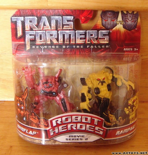 Transformers Revenge Fallen Robot Heroes  (3 of 6)